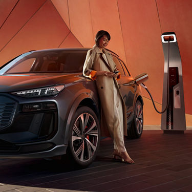 High power charging situation Audi SQ6 SUV e-tron