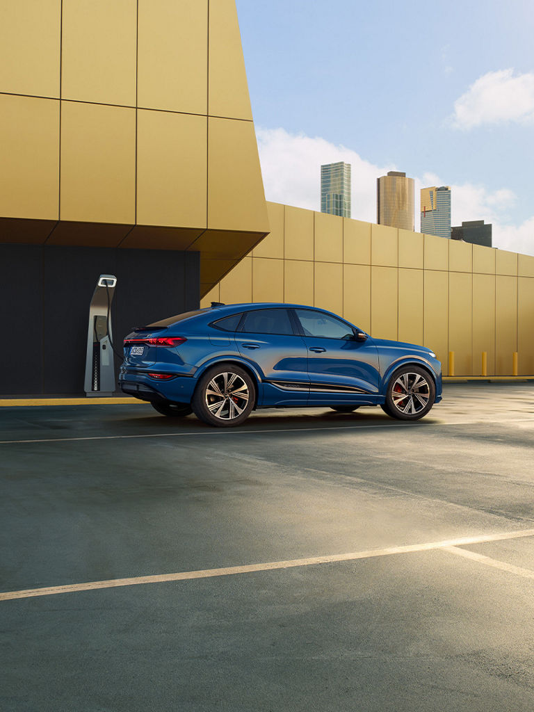 Audi Q6 Sportback e-tron charging