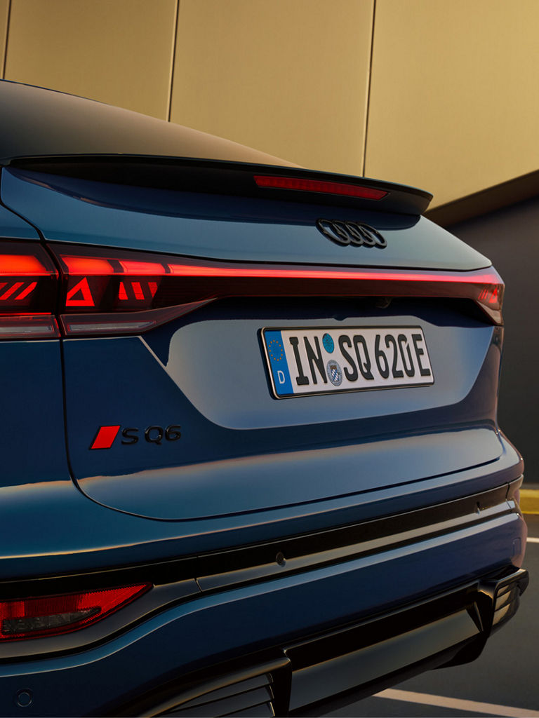 OLED rear lights Audi Q6 Sportback e-tron