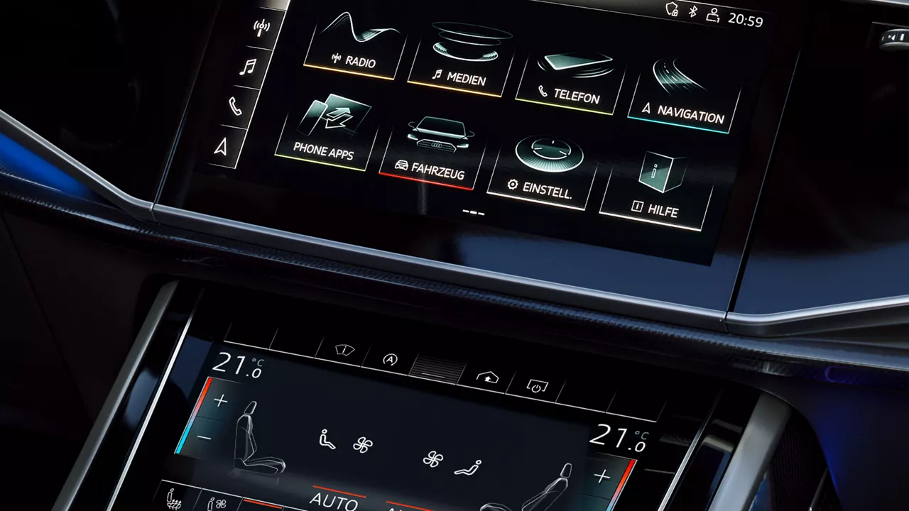 infotainment Audi SQ7 TFSI