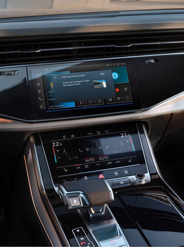 Audi MMI display