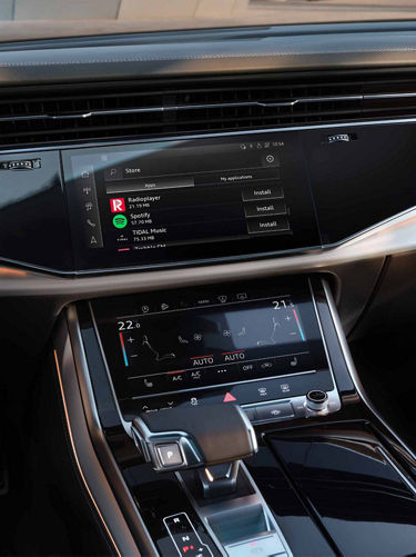 Audi MMI display