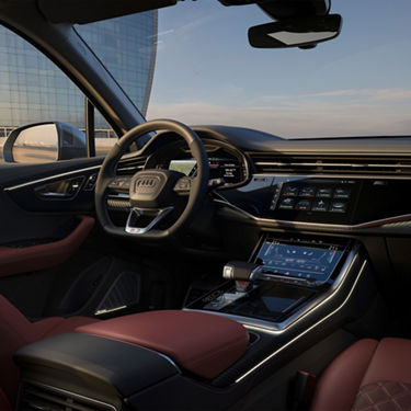 Audi SQ7 SUV interior view