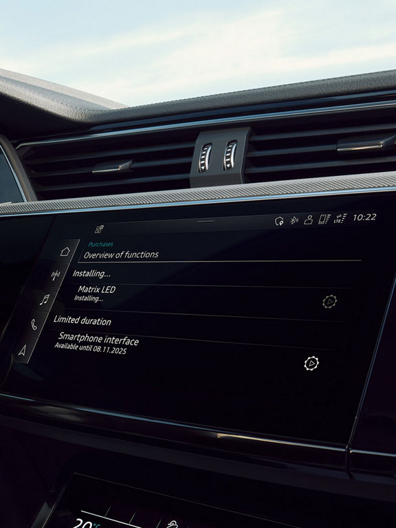 Pantalla MMI Audi Q8 e-tron
