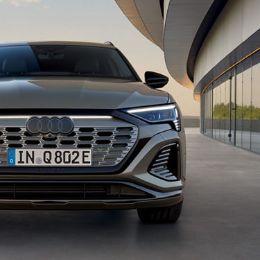 Heckansicht Audi Q8 e-tron