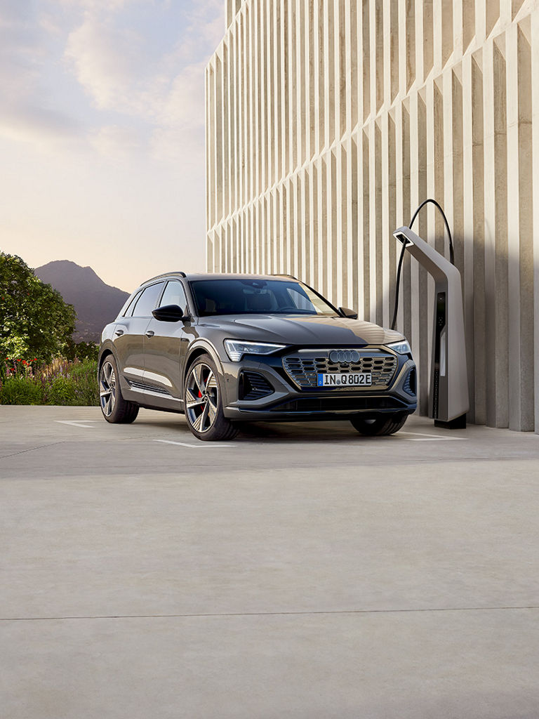 Fast charging station Audi Q8 e-tron