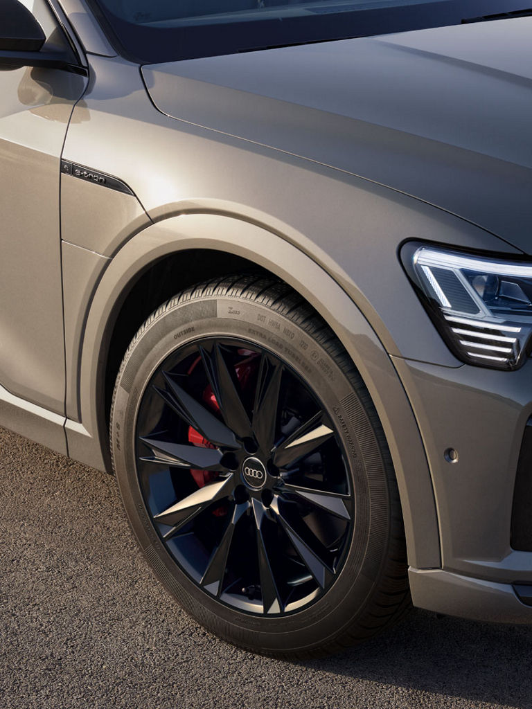 wheel view Audi Q8 e-tron