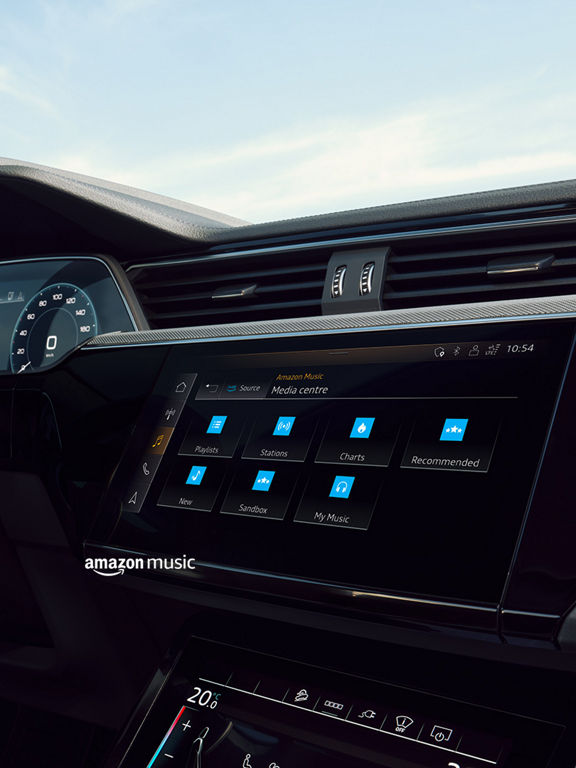 MMI-System mit Amazon Music