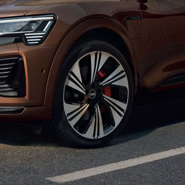 wheel view Audi Q8 Sportback e-tron