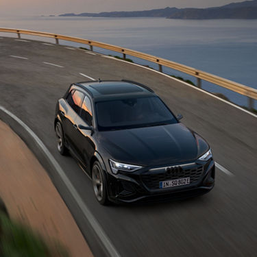 Dynamische Topansicht Audi SQ8 e-tron