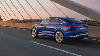 Dynamic view Audi SQ8 Sportback e-tron