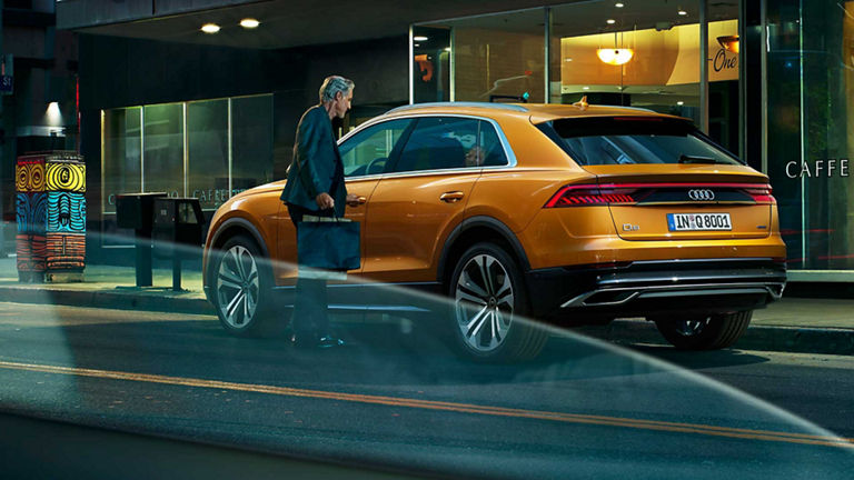 Side view Audi Q8