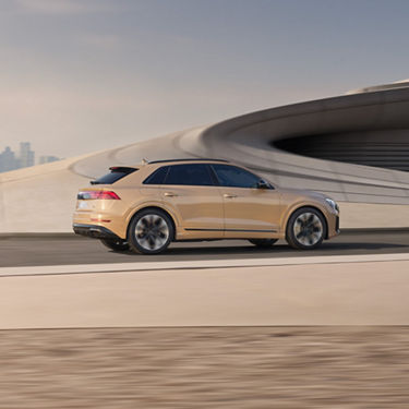 Seitliche Ansicht Q8 SUV