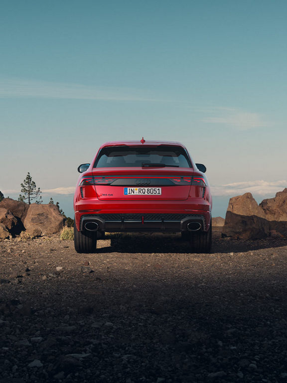 Audi RS Q8 performance rear view