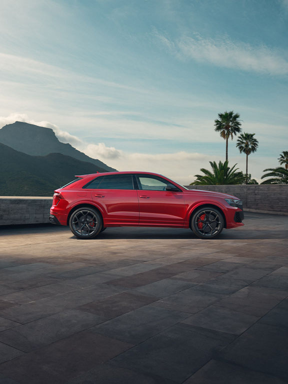 RS Q8 performance side view