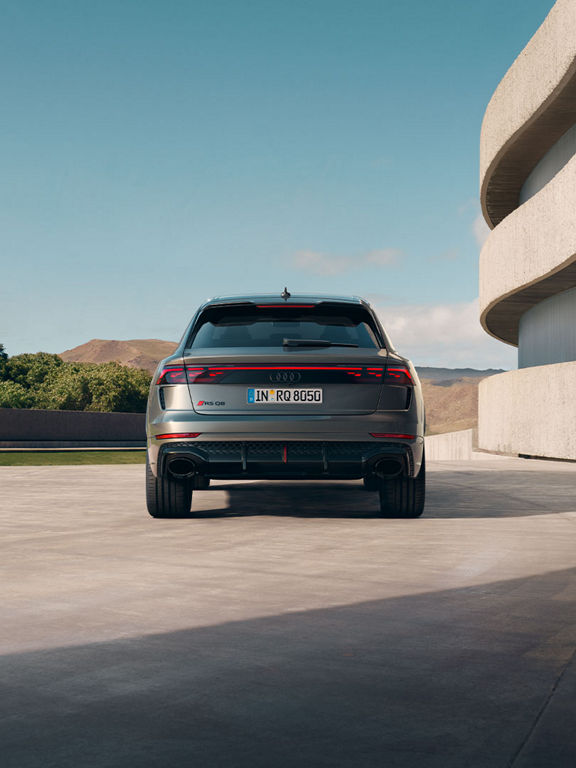 Audi RS Q8 rear view