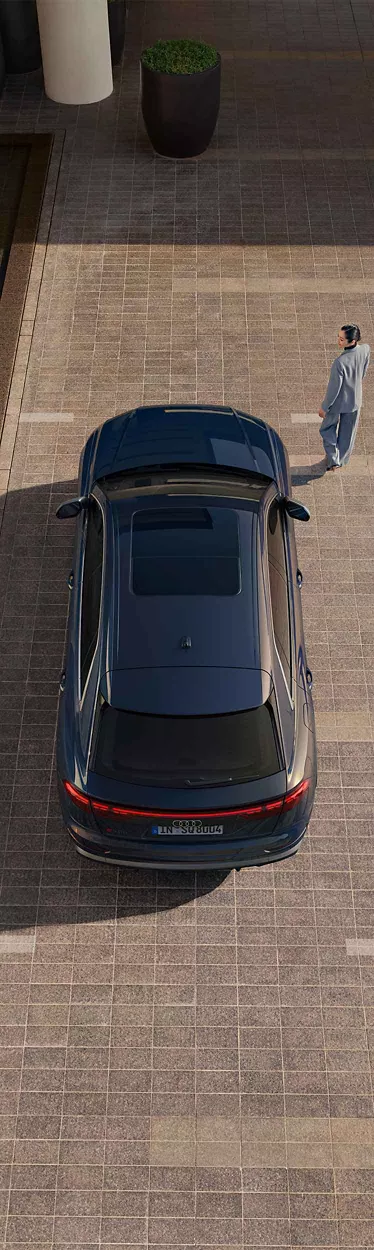 Top View Audi SQ8 SUV