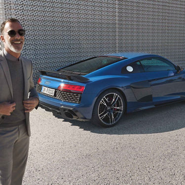 R8 Coupé V10 performance quattro parking