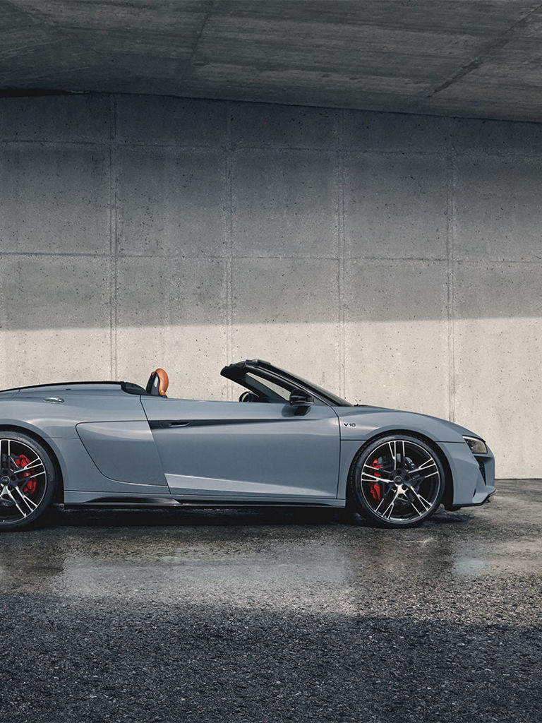 R8 Spyder v10 Performance Seitenansicht