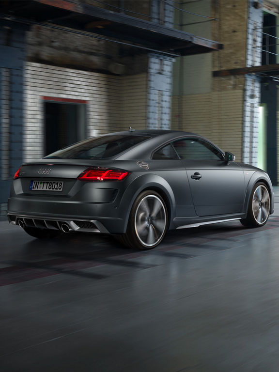 Foto de un Audi TT Coupé personalizado con Audi exclusive