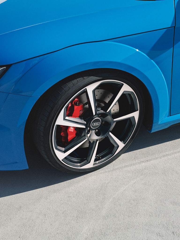 Tyres of the TT RS Coupé