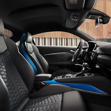 Interior of the Audi TT RS Coupé
