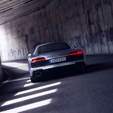 Audi Coupé mit Allradantrieb