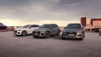 Drei Audi SUV Gebrauchtwagen