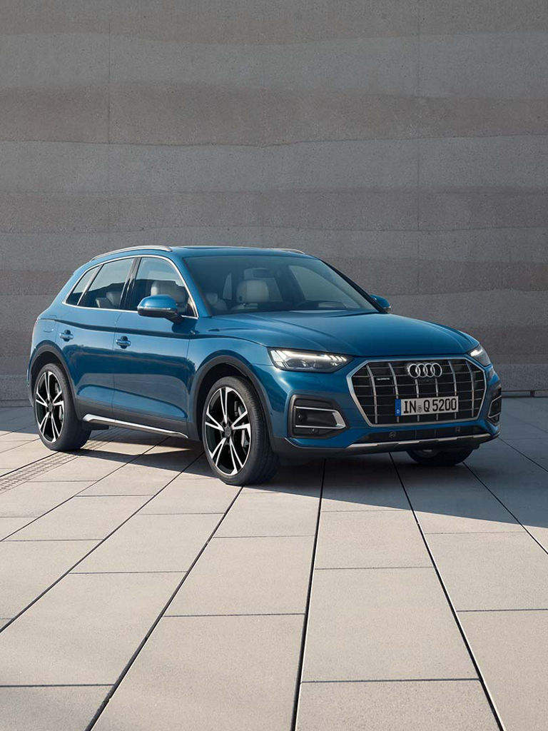 Audi Q5 en color azul, con Audi exclusive tú eliges. 