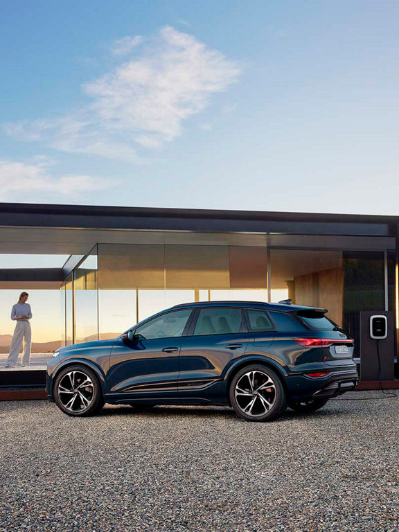 Sistema de recarga en casa Audi Q6 SUV e-tron