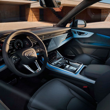 Cockpit vista Audi Q7 SUV