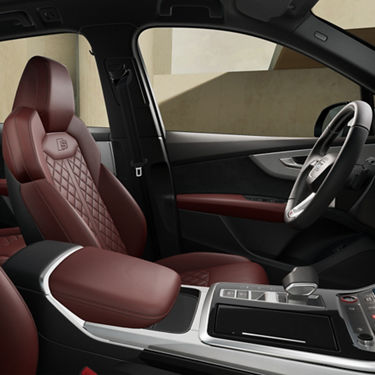 Audi SQ7 SUV interior view