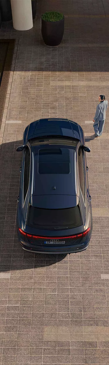 Vista superior SUV Audi SQ8