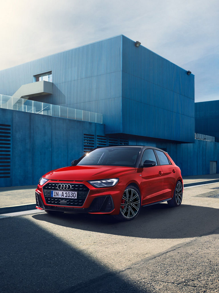 Dinámico y divertido Audi A1 Sportback en color rojo