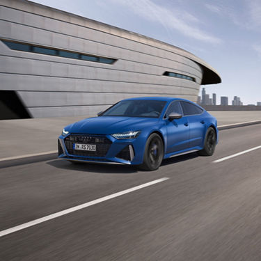 Dynamic front view RS 7 Sportback