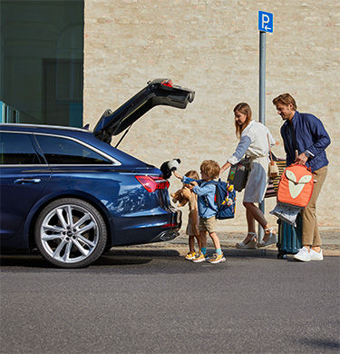 Bakdelen på Audi A6