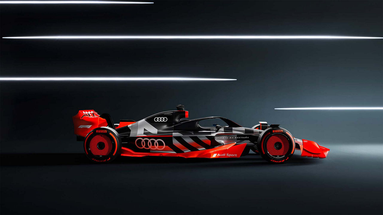 Audi Formel 1 showcar