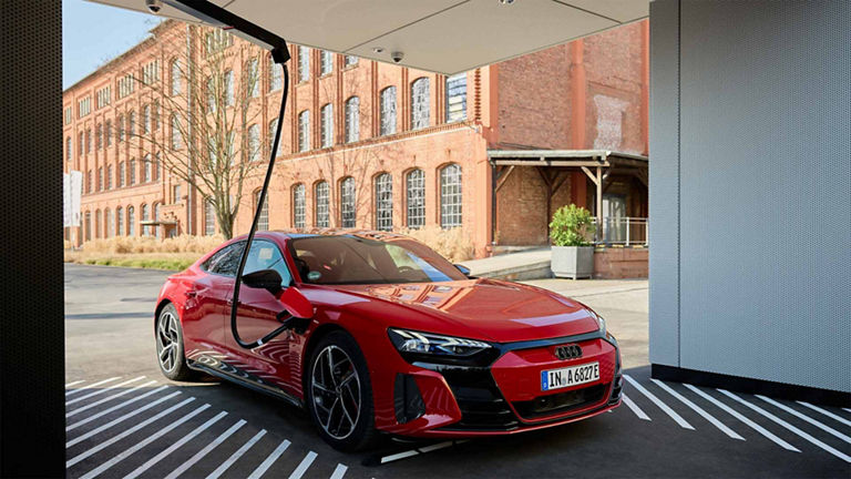Audi charging hub