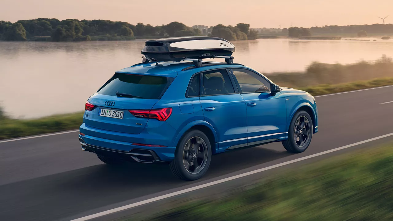 Audi auf einer Straße
