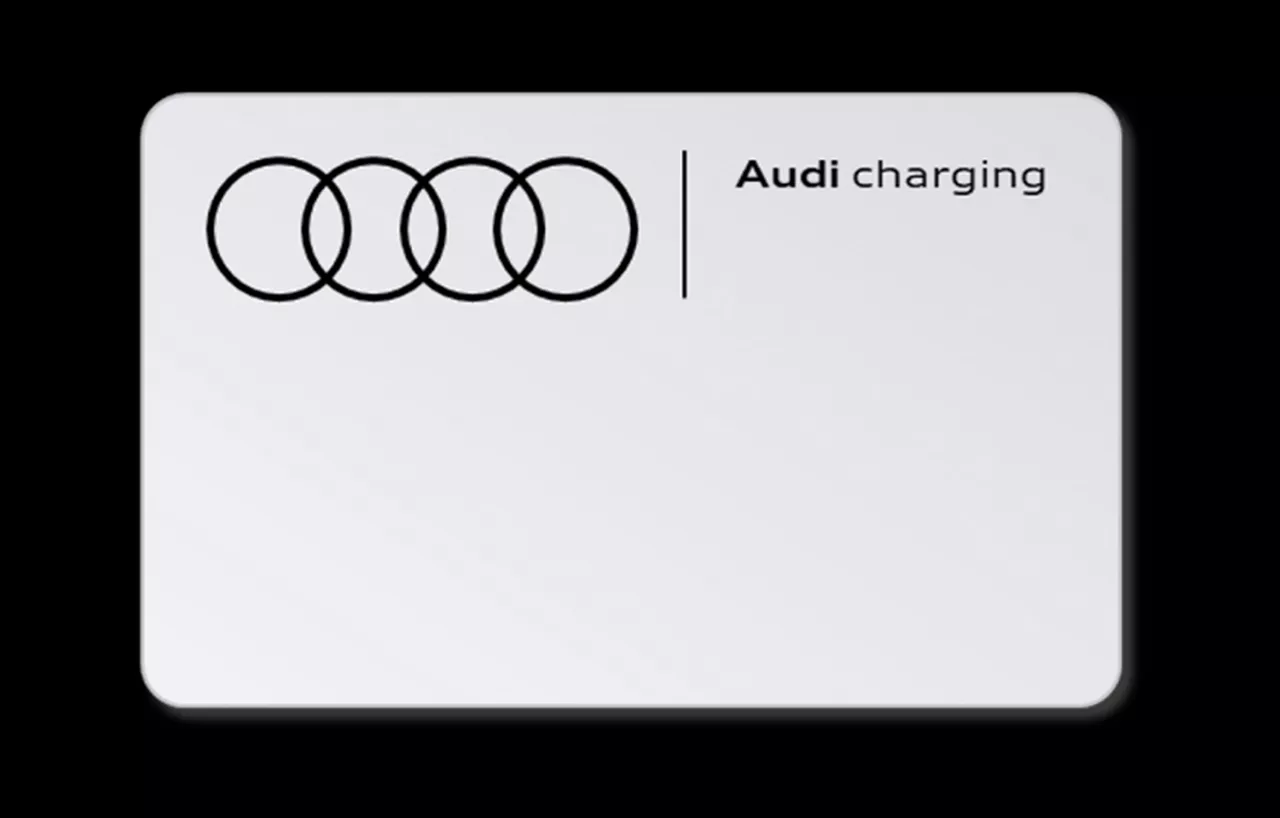  Audi charging-laddkort 