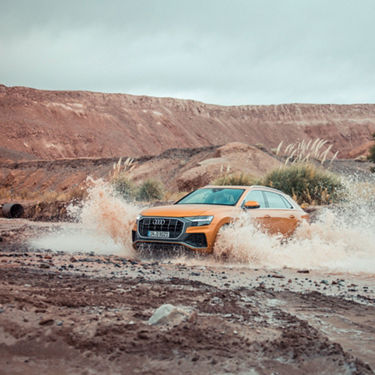 Side view Audi Q8