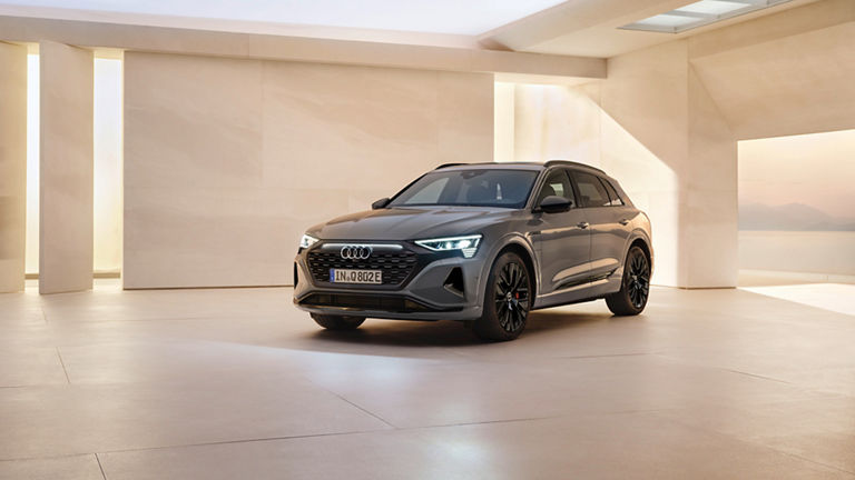 Side view Audi Q8 e-tron