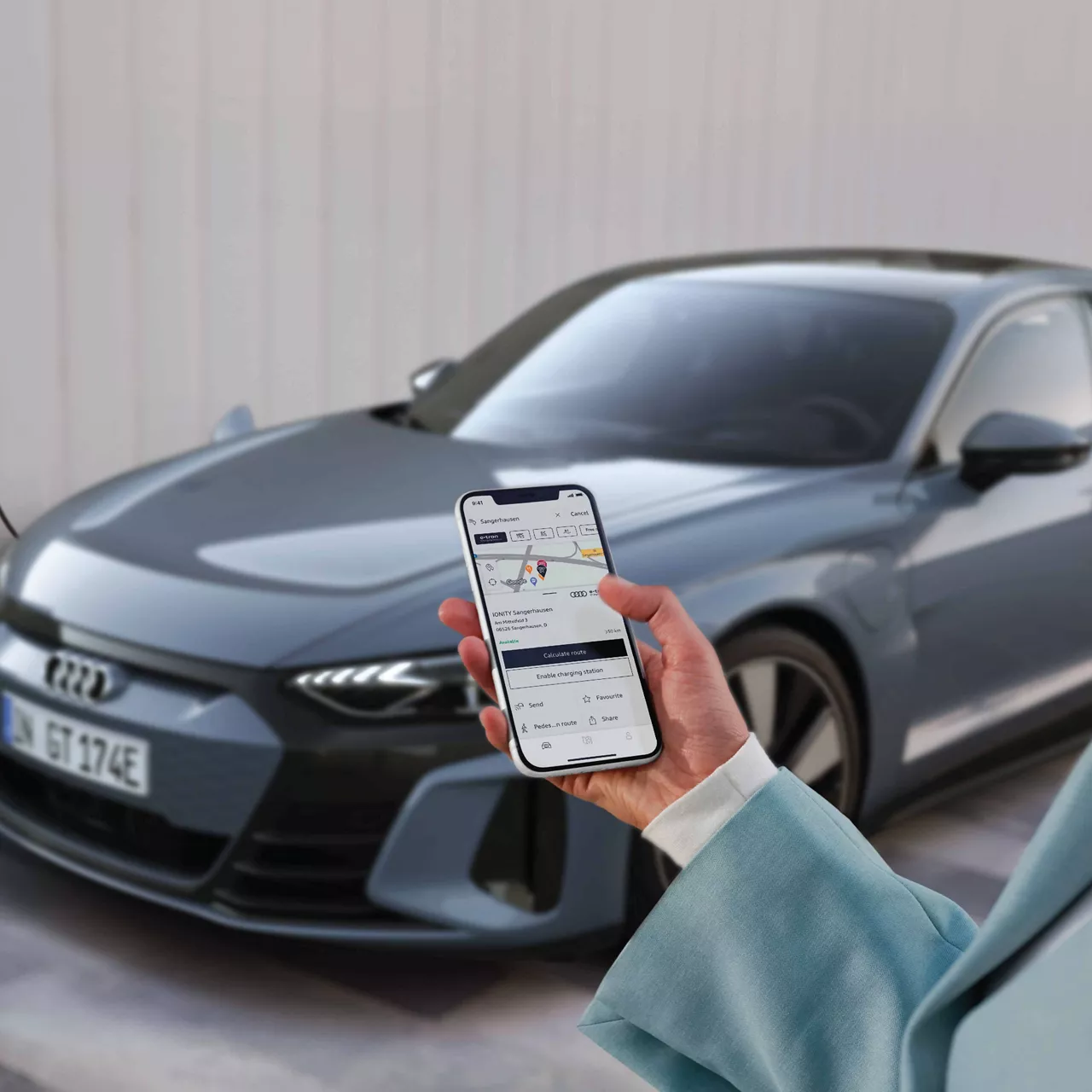 get access to your Audi remotely with Audi app