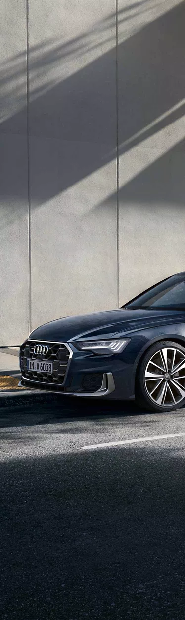 Side view Audi A6 Sedan