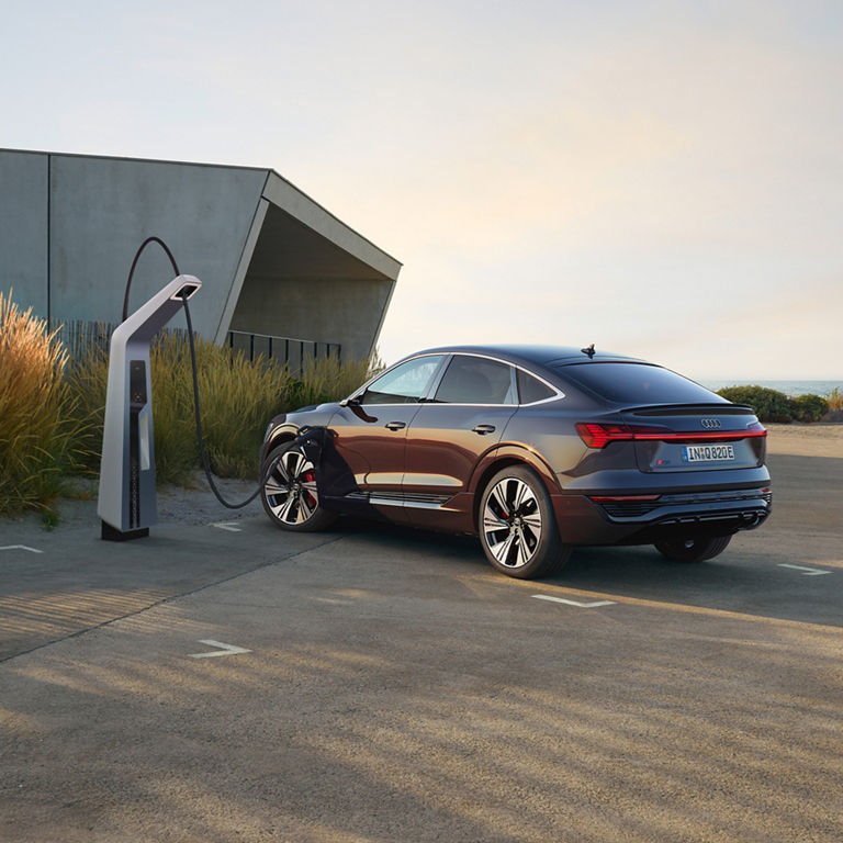 Public fast charging situation Audi Q8 Sportback e-tron
