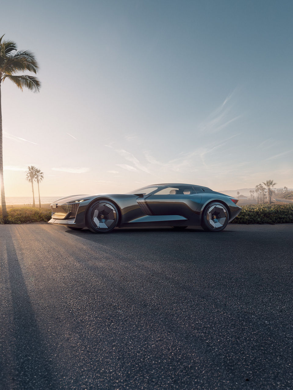 Side view of the Audi skysphere
