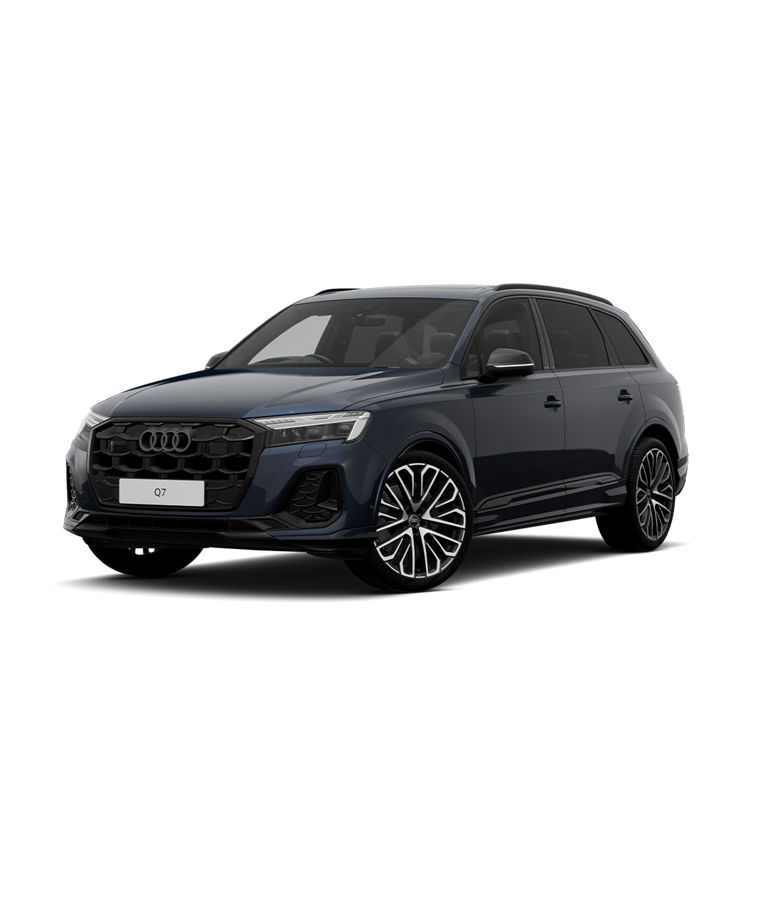 Dark-colored SUV against a plain background.