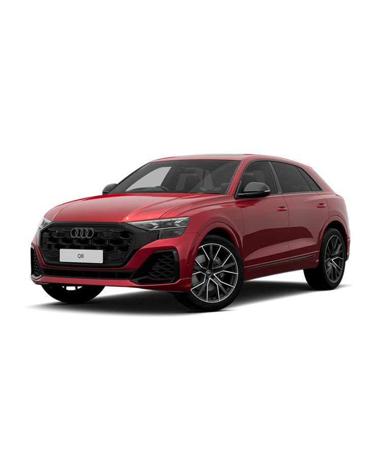 Audi Q8 with vorsprung alloy wheels.