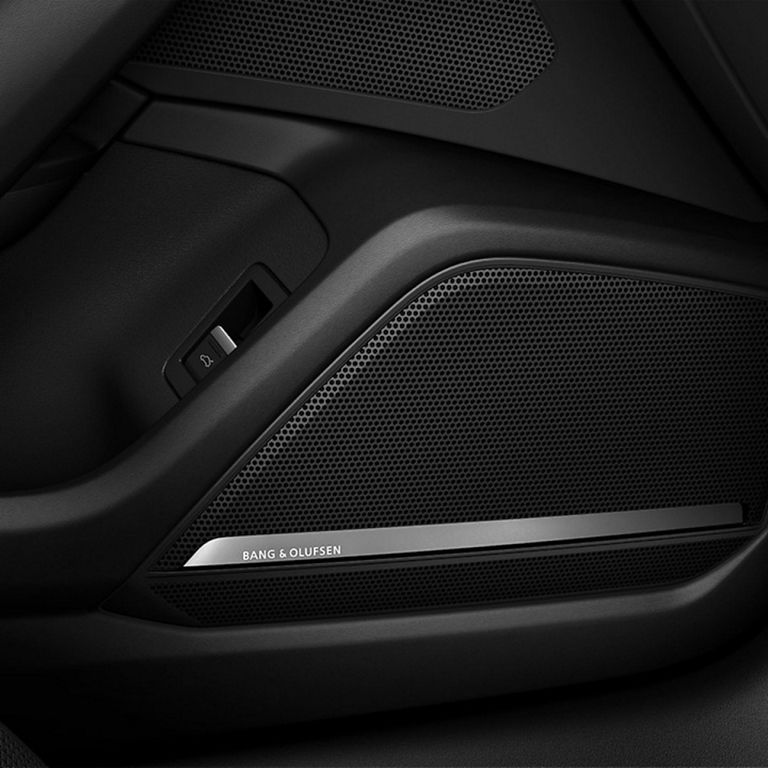 Speakers in door panel for Audi RS Q8 Performance.