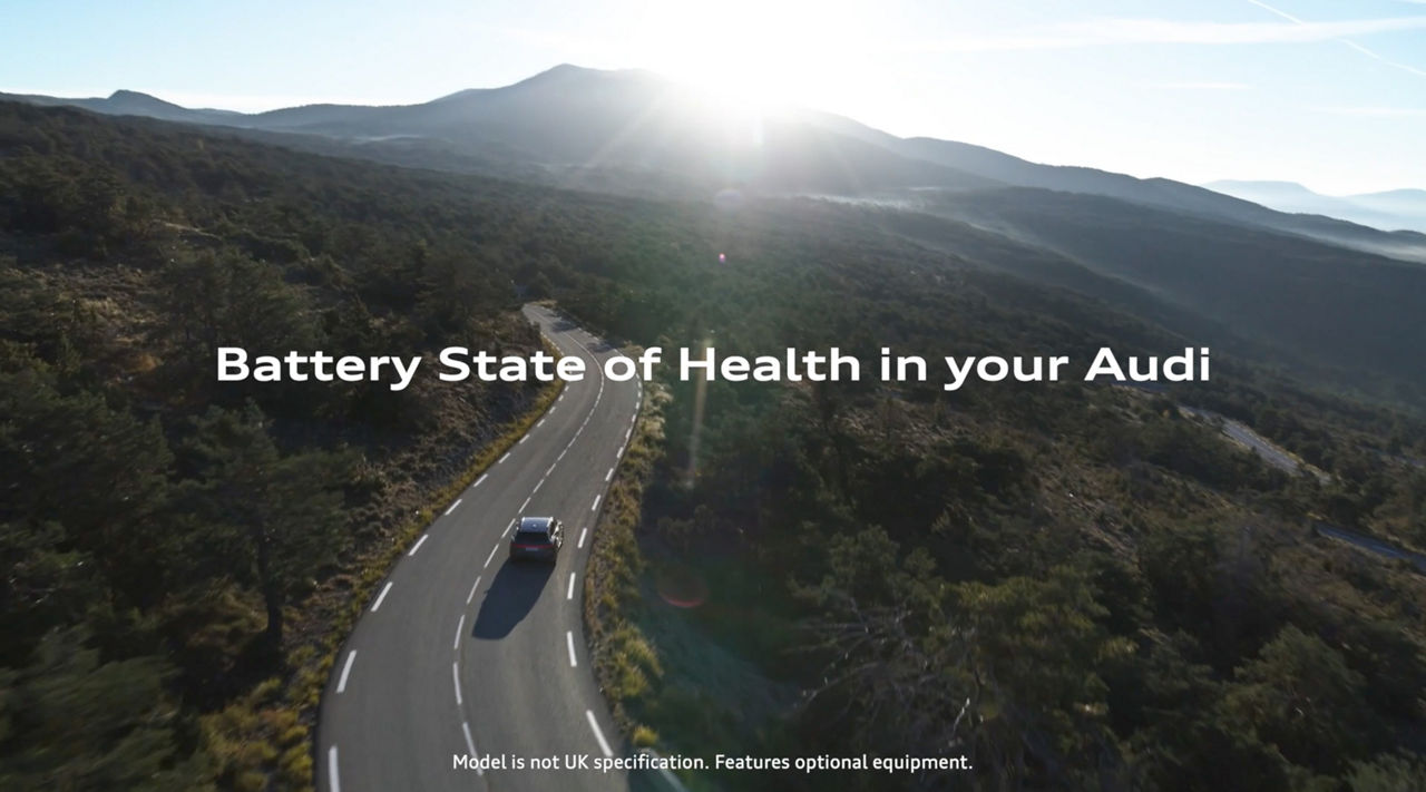 A video that gives an overview of battery state of health in Audi vehicles